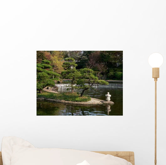 Japanese Pond Wall Decal