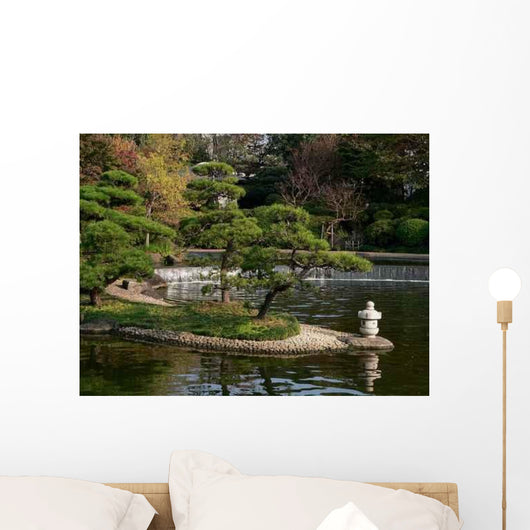 Japanese Pond Wall Decal