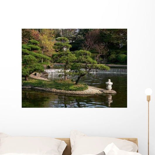 Japanese Pond Wall Decal