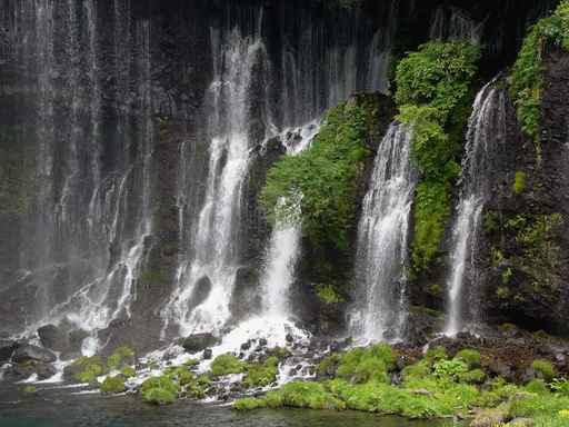 Japanese Waterfall Wall Decal