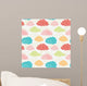 Clouds seamless pattern Wall Mural