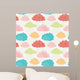 Clouds seamless pattern Wall Mural