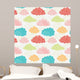 Clouds seamless pattern Wall Mural