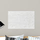 White Brick Wall Seamless Wall Decal