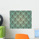 Damask Seamless Pattern Wall Decal Design 3