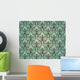 Damask Seamless Pattern Wall Decal Design 3