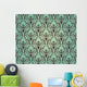 Damask Seamless Pattern Wall Decal Design 3