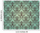 Damask Seamless Pattern Wall Decal Design 3