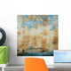shabby paint and plaster cracks Wall Mural