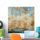 shabby paint and plaster cracks Wall Mural