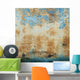 shabby paint and plaster cracks Wall Mural