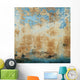 shabby paint and plaster cracks Wall Mural