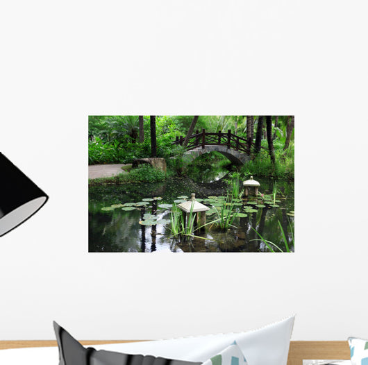 classic chinese garden, China Wall Mural