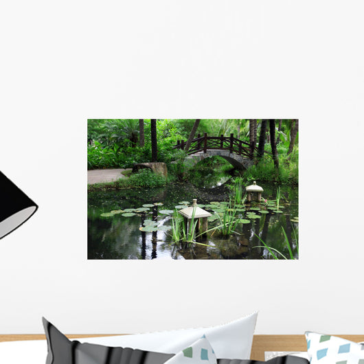classic chinese garden, China Wall Mural
