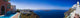 Santorini panorama - Greece Wall Mural