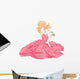 Princess Kissing Frog Wall Decal