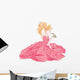 Princess Kissing Frog Wall Decal