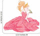 Princess Kissing Frog Wall Decal