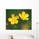 Two Flower Wall Mural