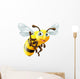 Cartoon Bee Waving Wall Decal