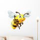 Cartoon Bee Waving Wall Decal