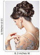 Elegance. Chic. Beautiful Brunette with Classy Hairstyle. Luxury 