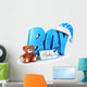 3d Word Boy Concept 