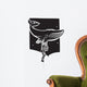 Whale Balloon Wall Decal
