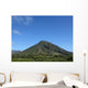 Koko Head Mountain with stair trail up side visible 