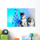 Cute Husky Puppy Wall Decal