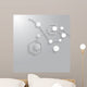 Molecule structure Wall Mural
