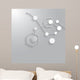 Molecule structure Wall Mural