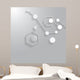 Molecule structure Wall Mural