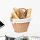 french baguette basket Wall Decal