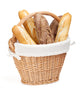 french baguette basket Wall Decal
