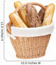 french baguette basket Wall Decal