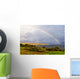 Rainbow above the lake, Isle of Skye, Scotland Wall Mural