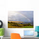 Rainbow above the lake, Isle of Skye, Scotland Wall Mural