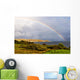 Rainbow above the lake, Isle of Skye, Scotland Wall Mural