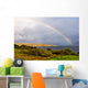 Rainbow above the lake, Isle of Skye, Scotland Wall Mural
