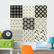Abstract Geometric Black and Wall Decal