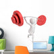 Lifting Heavy Weights Wall Decal