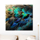 Colorful Peacock Feathers 