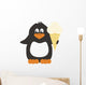 Nice Penguin on White Background 