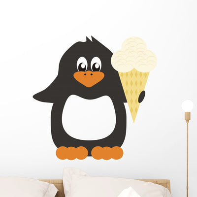 Nice Penguin White shown on a wall