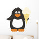 Nice Penguin on White Background 