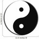 Yin Yang Ying Yang Zeichen Wall Decal
