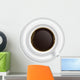 Cup Coffee Saucer Top Wall Decal