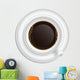 Cup Coffee Saucer Top Wall Decal