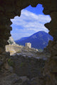 Roussillon Castle of Puilaurens Cathare Wall Mural